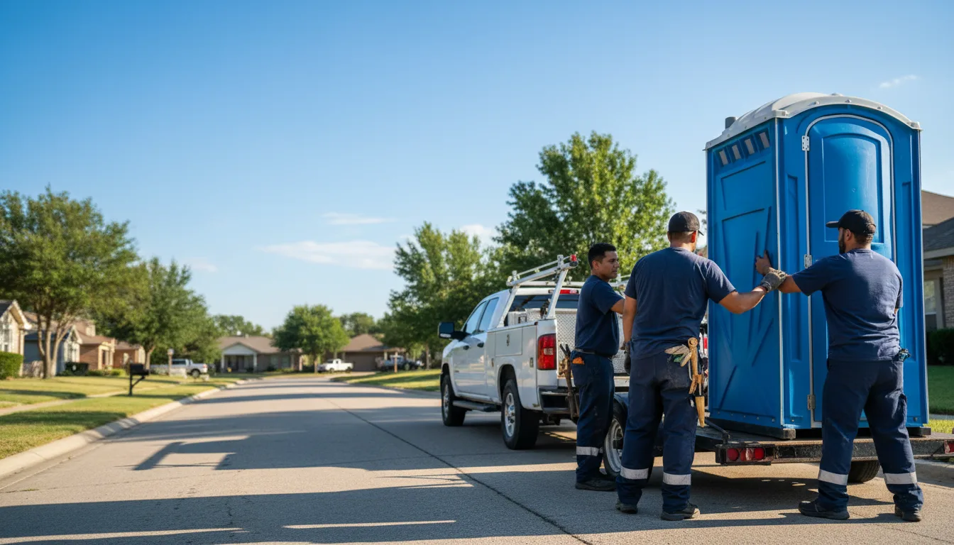 Portable Toilet Rental in Montville, OH near me